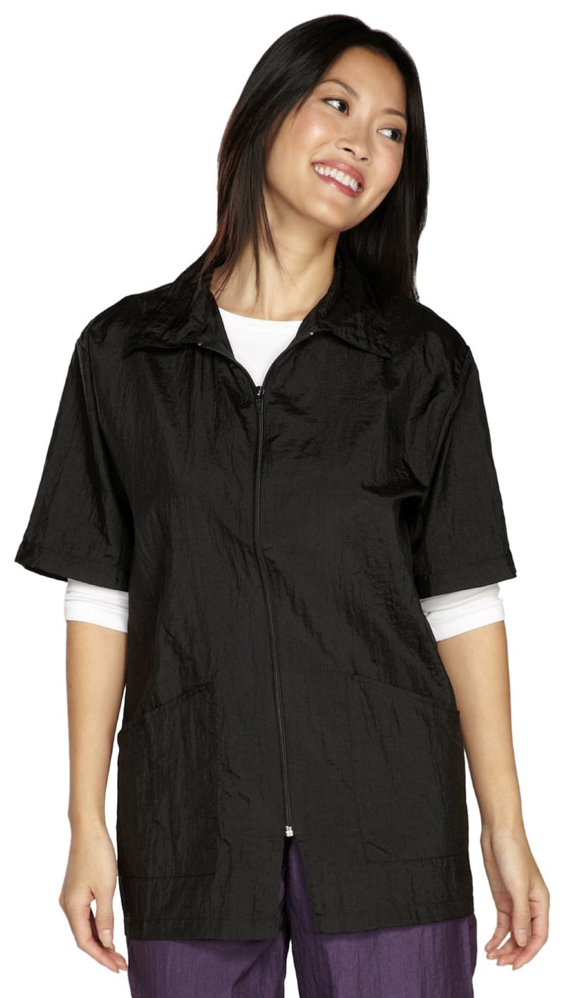 Top Performance Grooming Jackets - Versatile All-Around Shirt Style Jackets for Professional and Amateur Groomers - Black, XXX-Large - Image 1